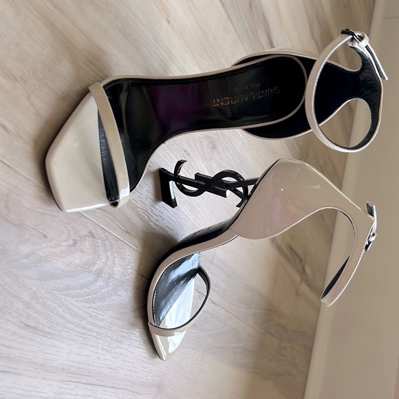 Saint Laurent Opyum 110mm YSL heel sandals size 35 - Picture 1 of 7